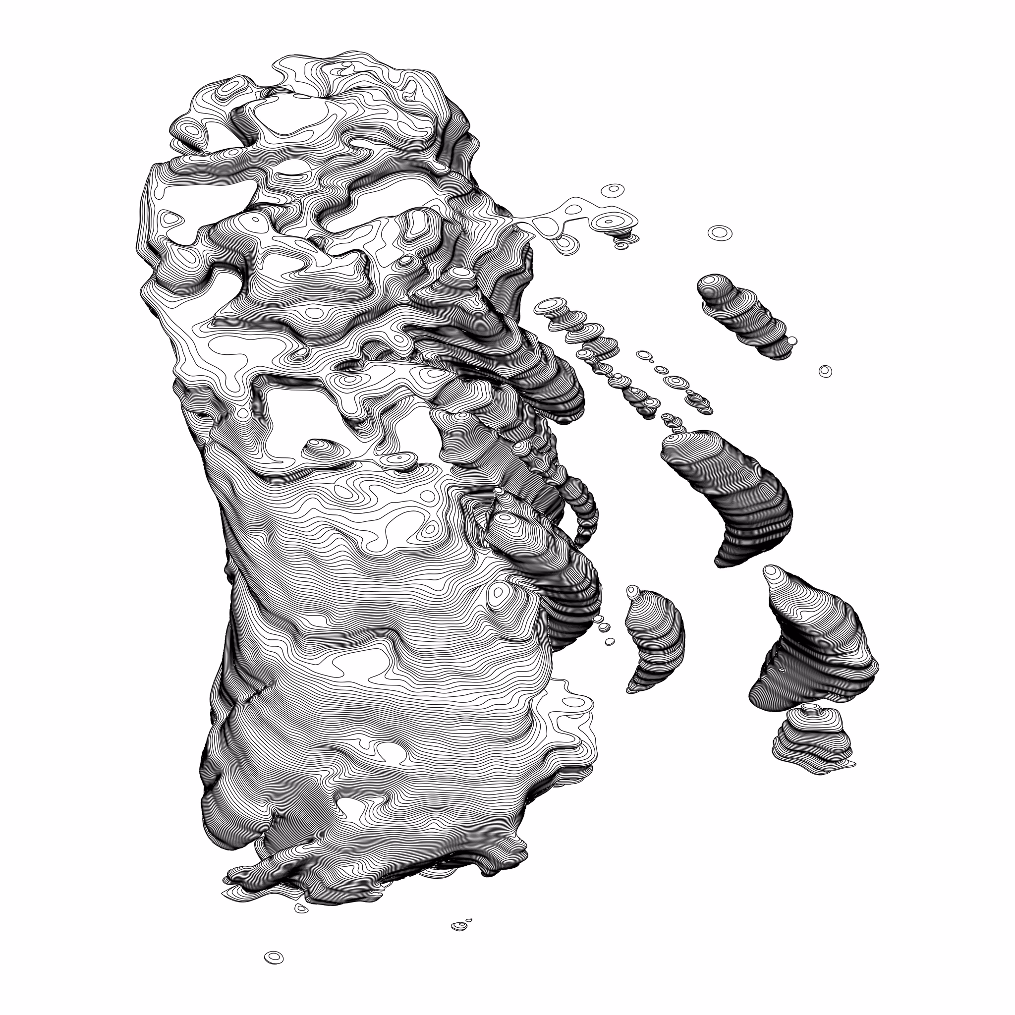 A Notion is Formed (algorithmic artwork © 2021 Monokai)