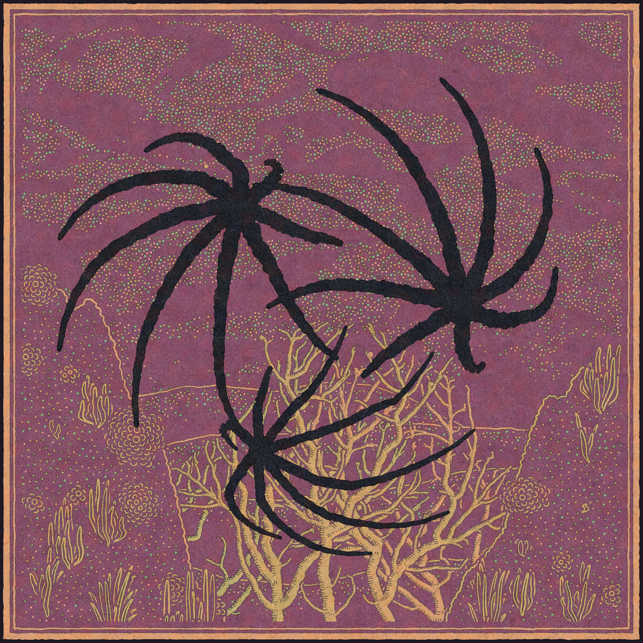 Drifters (algorithmic artwork © 2022 Monokai)