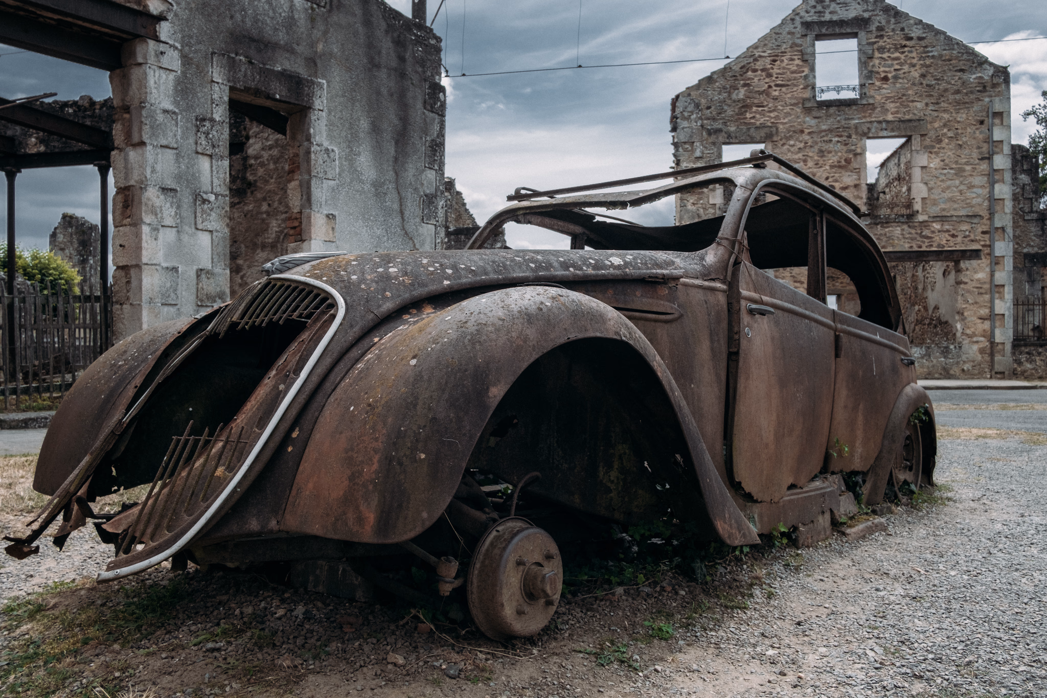 Oradour sur Glane, France (photo © 2019 Monokai)