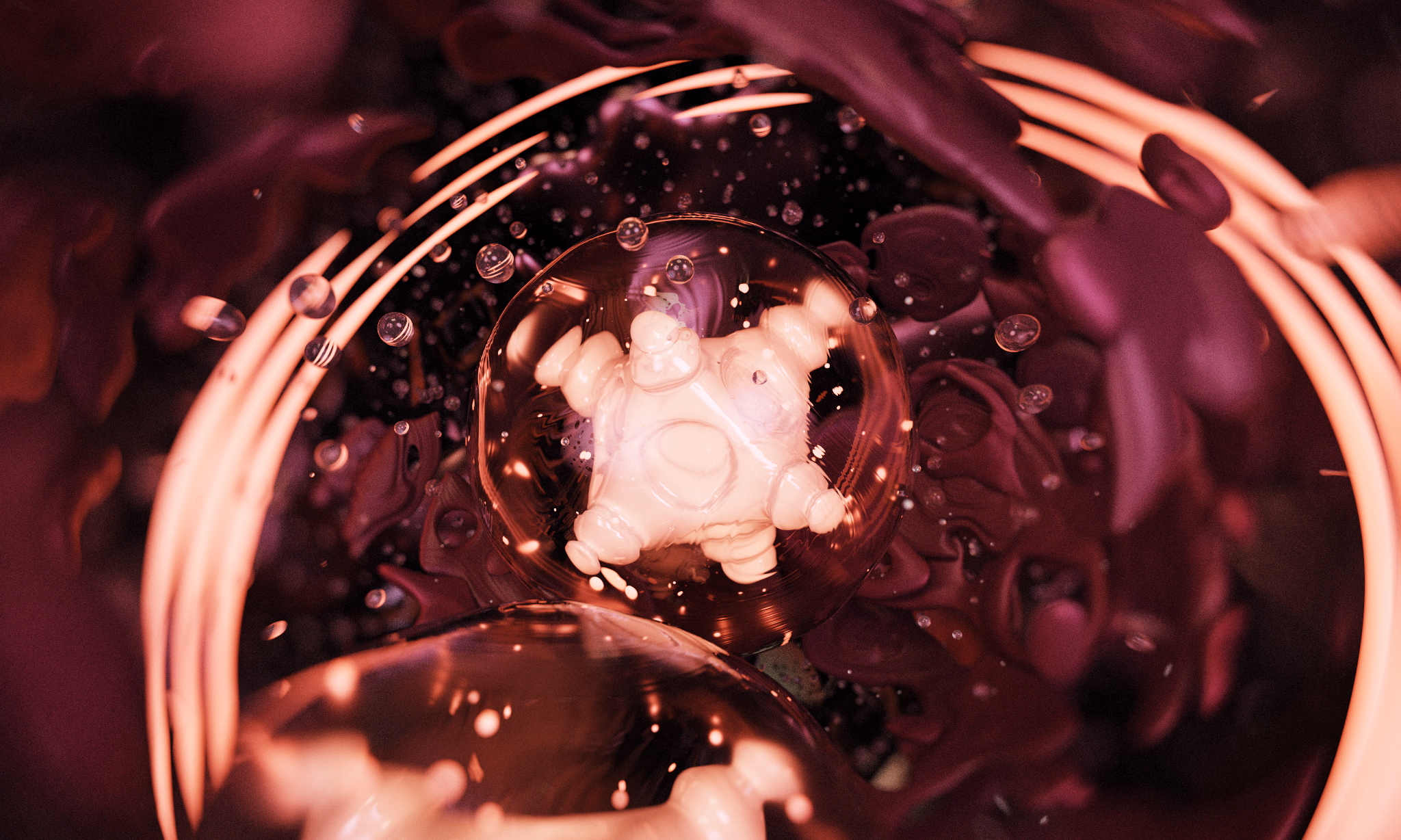 Origin (algorithmic artwork © 2024 Monokai)