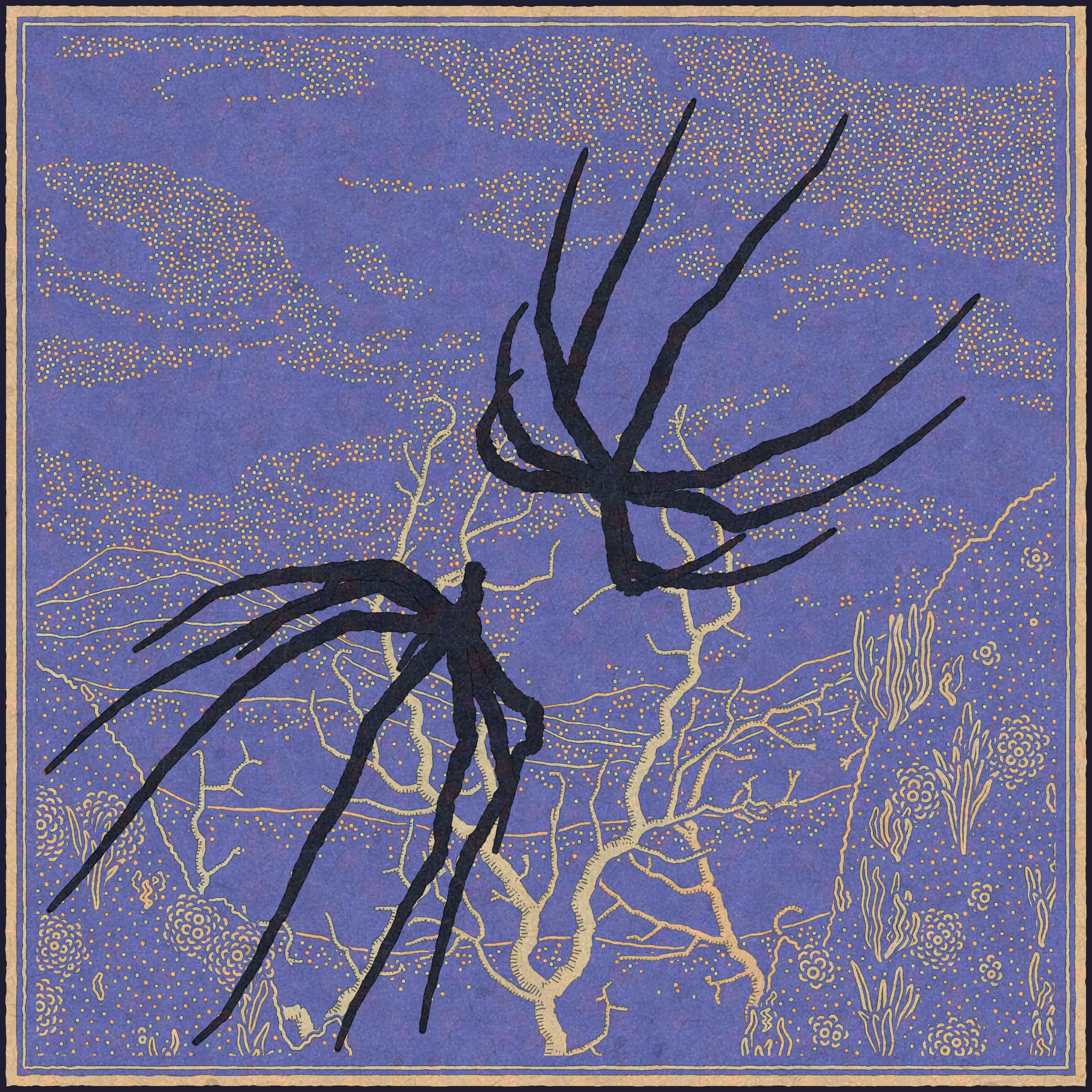 Drifters (algorithmic artwork © 2022 Monokai)