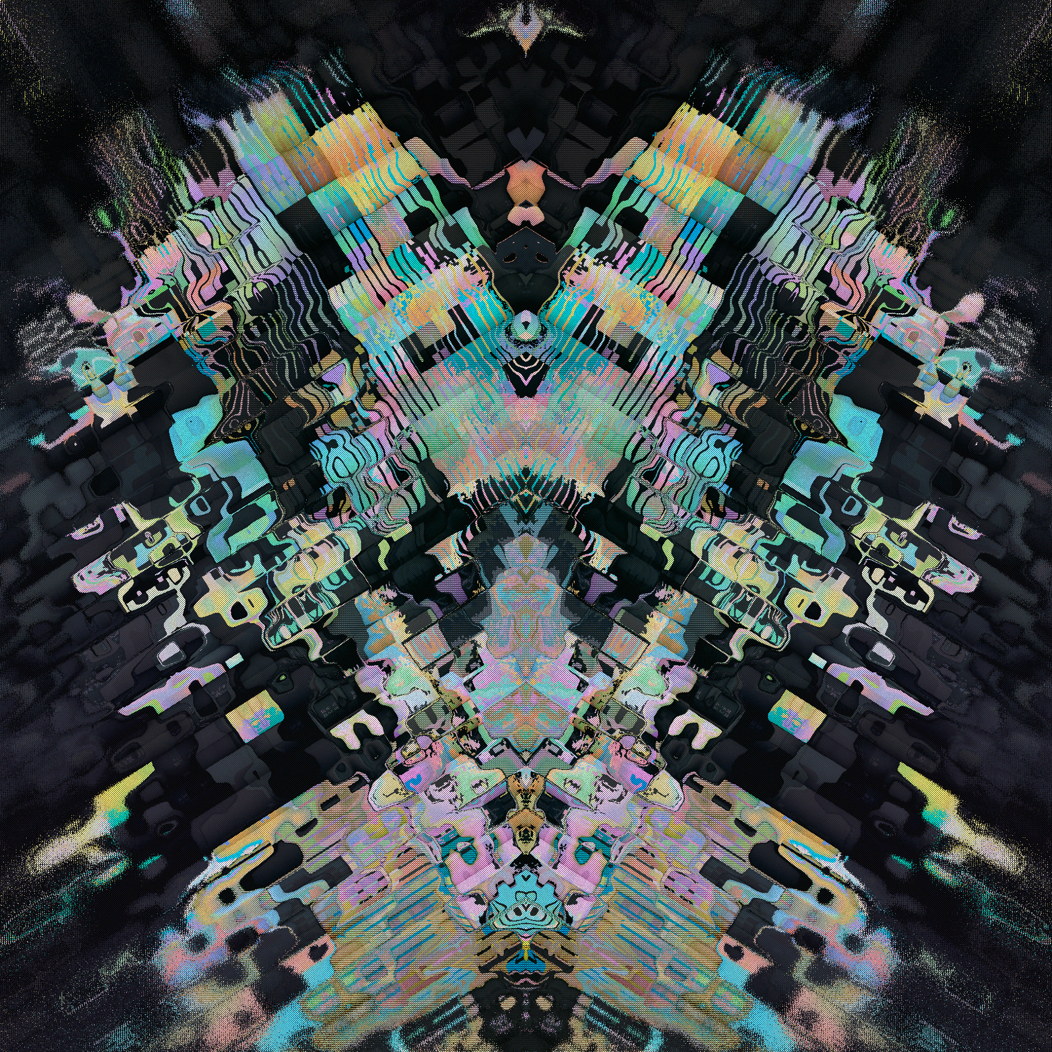 Autofocus (algorithmic artwork © 2025 Monokai)
