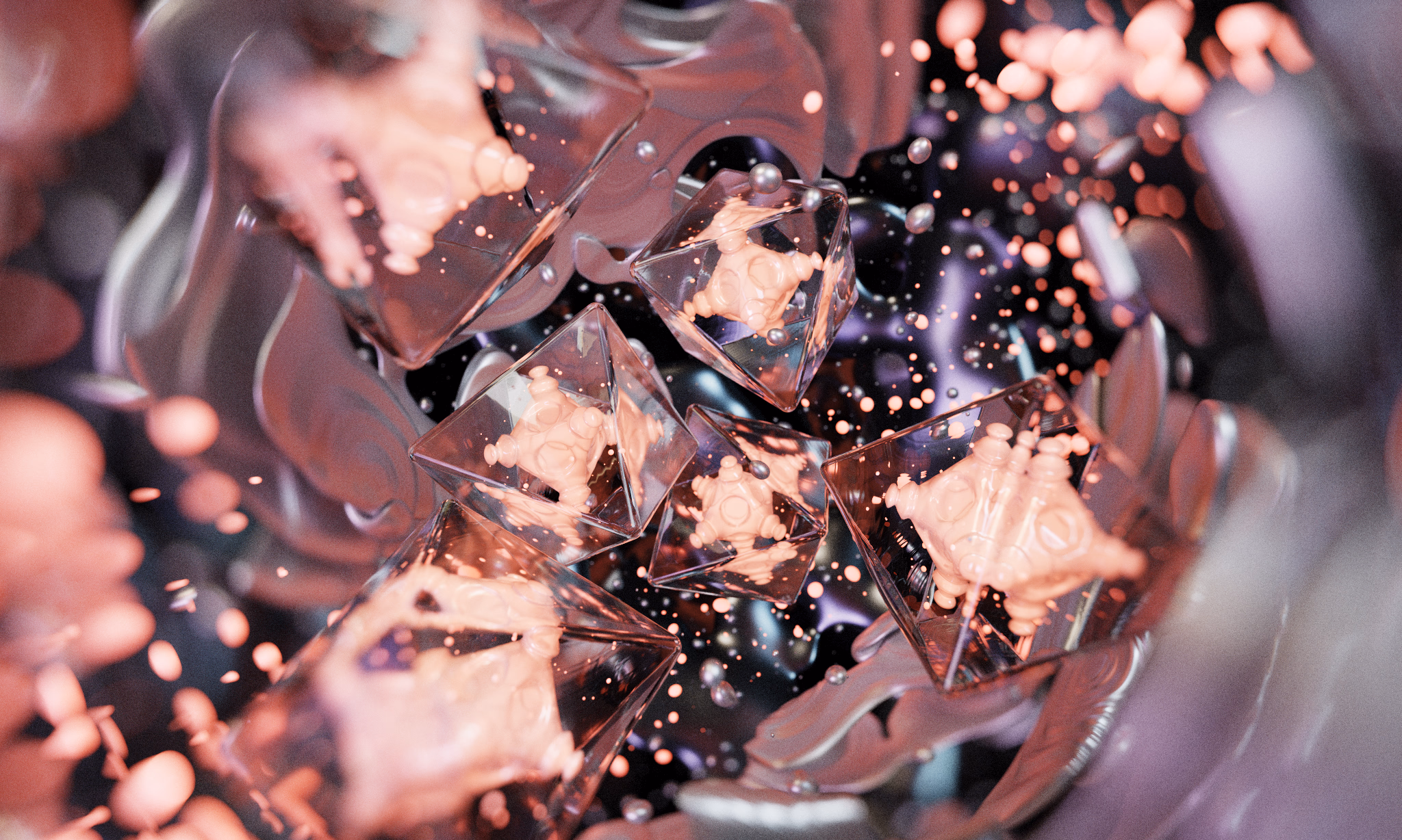 Origin (algorithmic artwork © 2024 Monokai)