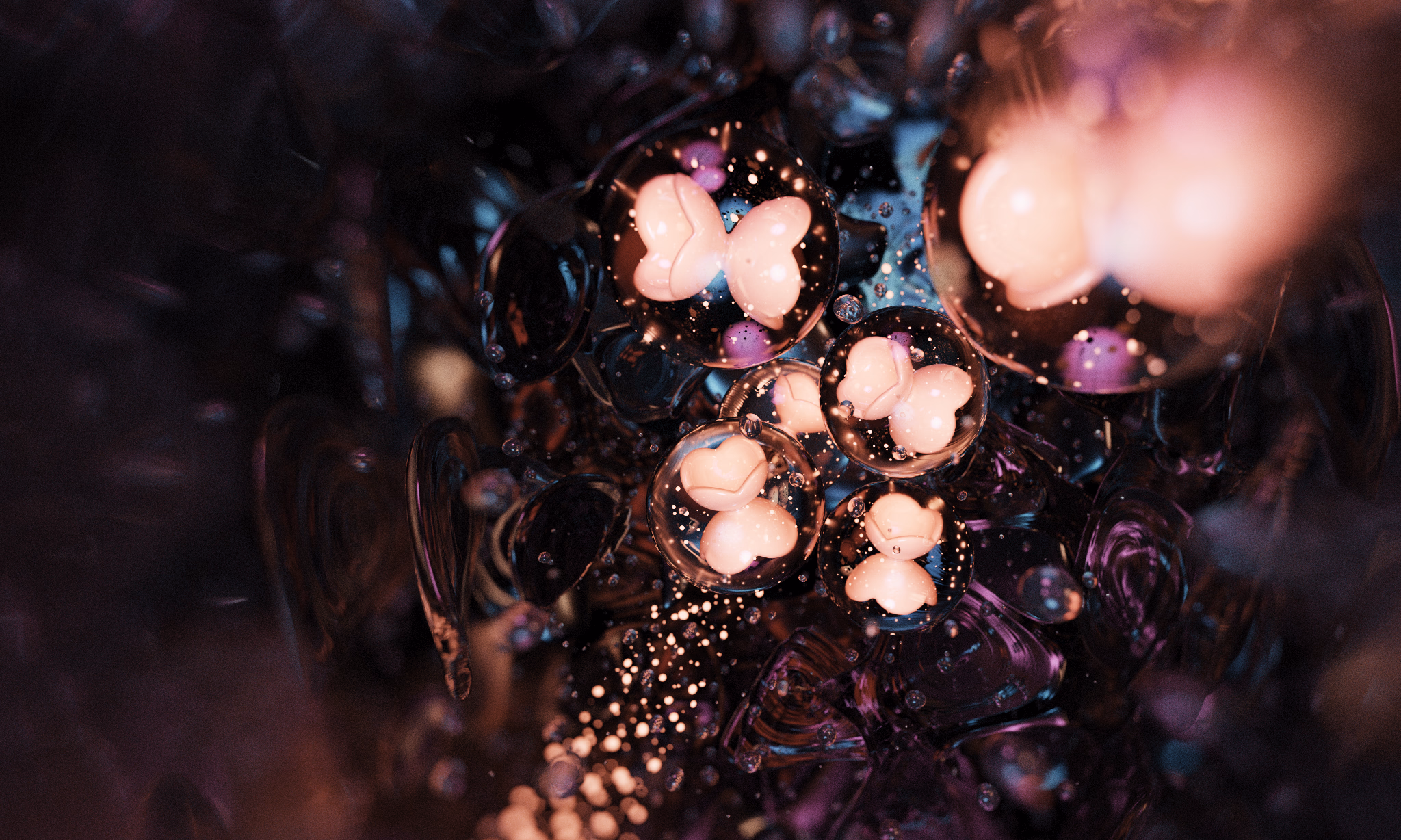 Origin (algorithmic artwork © 2024 Monokai)