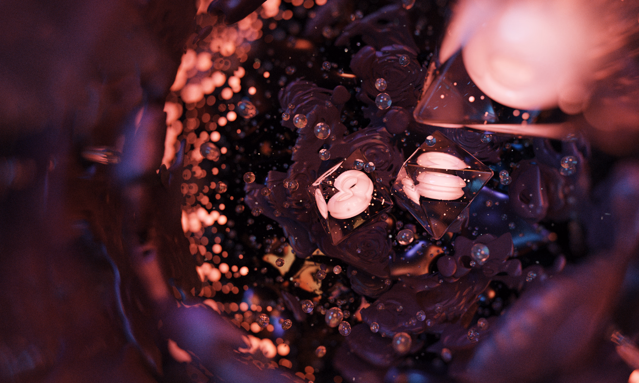 Origin (algorithmic artwork © 2024 Monokai)