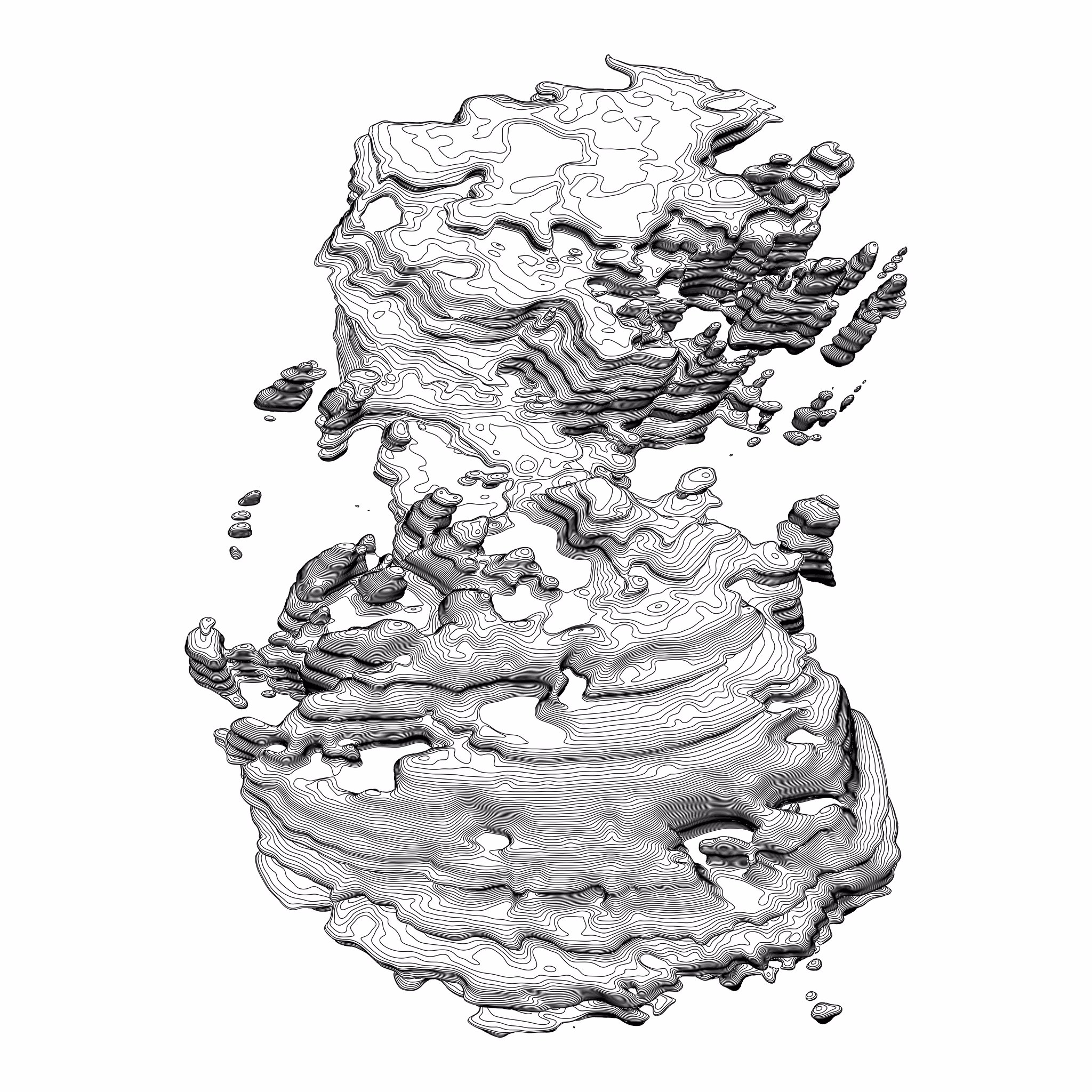 A Notion is Formed (algorithmic artwork © 2021 Monokai)